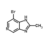 CAS#: 929074-39-5, 7-Bromo-2-methyl-1H-imidazo[4,5-c]pyridine