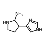 CAS#: 929102-07-8, 3-(1H-Imidazol-4-yl)-2-pyrrolidinamine