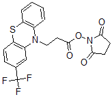 CAS 登录号：92911-21-2， 10-(3-丙酰氧基琥珀酰亚胺)-2-(三氟甲基)吩噻嗪