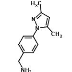 CAS 登录号：930111-11-8， 1-[4-(3,5-二甲基-1H-吡唑-1-基)苯基]甲胺