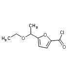 CAS#: 93116-67-7, 5-(1-Ethoxyethyl)-2-furoyl chloride