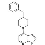 CAS 登录号：931411-87-9， 4-(4-苄基-1-哌啶基)-1H-吡咯并[2,3-b]吡啶