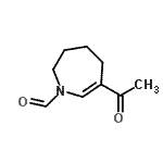 CAS#: 93172-34-0, 6-Acetyl-2,3,4,5-tetrahydro-1H-azepine-1-carbaldehyde