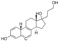 CAS 登录号：93239-10-2， 17-(3'-羟基丙基)-1,3,5,6,8(9)-雌五烯-3,17-二醇