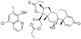 CAS#: 93281-21-1, 5-Chloro-7-Iodo-Quinolin-8-Ol, [2-[(8S,10S,11S,13S,14S,16S,17R)-9-Fluoro-11-Hydroxy-10,13,16-Trimethyl-3-Oxo-17-Propanoyloxy-6,7,8,11,12,14,15,16-Octahydrocyclopenta[a]Phenanthren-17-Yl]-2-Oxo-Ethyl] Propanoate