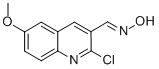 CAS#: 93299-50-4, 2-Chloro-6-Methoxy-3-Quinolinecarboxaldehyde Oxime