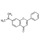 CAS 登录号：93315-70-9， 7-(二甲基氨基)-2-苯基-4H-苯并吡喃-4-酮