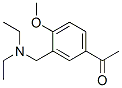 CAS#: 93344-82-2, 1-{3-[(Diethylamino)Methyl]-4-Methoxyphenyl}Ethanone
