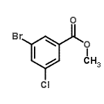 CAS#: 933585-58-1, Methyl 3-bromo-5-chlorobenzoate