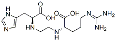 CAS 登录号：93361-66-1， (2S)-2-[2-[[(1S)-1-羧基-2-(3H-咪唑-4-基)乙基]氨基]乙基氨基]-5-(二氨基甲亚基氨基)戊酸
