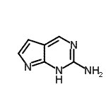 CAS#: 93366-88-2, 7H-Pyrrolo[2,3-d]pyrimidin-2-amine
