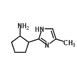 CAS#: 933701-04-3, 2-(4-Methyl-1H-imidazol-2-yl)cyclopentanamine