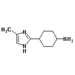 CAS#: 933701-06-5, 4-(4-Methyl-1H-imidazol-2-yl)cyclohexanamine