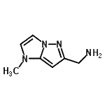 CAS#: 933707-00-7, 1-(1-Methyl-1H-imidazo[1,2-b]pyrazol-6-yl)methanamine