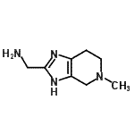 CAS#: 933719-03-0, 1-(5-Methyl-4,5,6,7-tetrahydro-1H-imidazo[4,5-c]pyridin-2-yl)methanamine