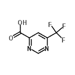 CAS#: 933721-99-4, 6-(Trifluoromethyl)-4-pyrimidinecarboxylic acid