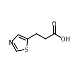 CAS#: 933724-95-9, 3-(1,3-Thiazol-5-yl)propanoic acid