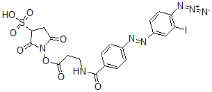 CAS#: 93376-02-4, N-(4-(4-Azido-3-Iodophenylazo)Benzoyl)-3-Aminopropyl-N'-Oxysulfosuccinimide Ester