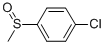CAS 登录号：934-73-6， 对氯苯基甲基亚砜