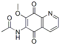 CAS 登录号：93404-61-6， 6-乙酰氨基-7-甲氧基-5,8-喹啉二酮