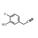 CAS#: 934241-79-9, (4-Fluoro-3-hydroxyphenyl)acetonitrile