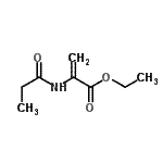 CAS#: 934365-00-1, Ethyl 2-(propionylamino)acrylate