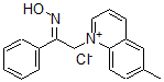 CAS 登录号：93446-10-7， 1-(2-苯基-2-羟基亚氨基乙基)-1-(6-甲基喹啉鎓)氯化物