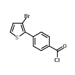 CAS#: 934570-50-0, 4-(3-Bromo-2-thienyl)benzoyl chloride