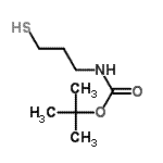 CAS#: 93472-93-6, 2-Methyl-2-propanyl (3-sulfanylpropyl)carbamate