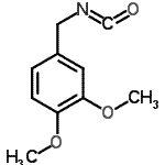 CAS#: 93489-13-5, 4-(Isocyanatomethyl)-1,2-dimethoxybenzene
