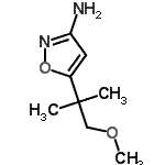 CAS 登录号：93509-70-7， 5-(1-甲氧基-2-甲基-2-丙基)-1,2-恶唑-3-胺