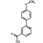 CAS#: 935861-30-6, 2-(4-Methoxyphenyl)isonicotinic acid
