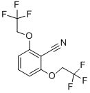 CAS 登录号：93624-57-8， 2,6-二(2,2,2-三氟乙氧基)-苯甲腈