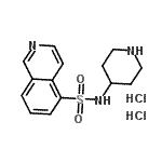 CAS 登录号：936250-34-9， N-(4-哌啶基)-5-异喹啉磺酰胺二盐酸盐