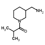 CAS 登录号：936940-10-2， 1-[3-(氨基甲基)-1-哌啶基]-2-甲基-1-丙酮