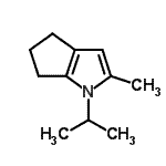 CAS 登录号：93698-76-1， 1-异丙基-2-甲基-1,4,5,6-四氢环戊烯并[b]吡咯