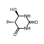 CAS#: 93713-25-8, (5R,6R)-5-Fluoro-6-hydroxydihydro-2,4(1H,3H)-pyrimidinedione