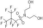 CAS 登录号:93762-12-0, 1,1,2,3,3,3-六氟-N,N-二(2-羟基乙基)-2-(三氟甲基)-1-丙烷磺酰胺