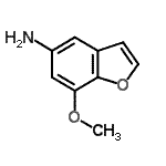 CAS#: 937670-51-4, 7-Methoxy-1-benzofuran-5-amine