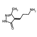 CAS#: 937674-92-5, 4-(3-Aminopropyl)-5-methyl-2,4-dihydro-3H-pyrazol-3-one