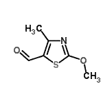 CAS#: 937676-32-9, 2-Methoxy-4-methyl-1,3-thiazole-5-carbaldehyde