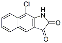 CAS 登录号：93776-83-1， 9-氯-1H-苯并[f]吲哚-2,3-二酮
