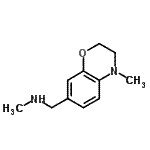 CAS#: 937795-86-3, N-Methyl-1-(4-methyl-3,4-dihydro-2H-1,4-benzoxazin-7-yl)methanamine