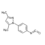 CAS 登录号：937796-04-8， 1-(4-异氰酸苯基)-3,5-二甲基-1H-吡唑