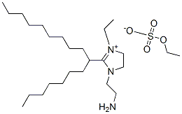 CAS 登录号：93783-39-2， (Z)-1-(2-氨基乙基)-3-乙基-2-(8-十七烷基)-4,5-二氢-1H-咪唑鎓硫酸乙酯盐