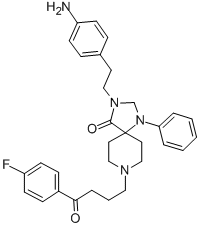 CAS#: 93801-18-4, N-(p-Aminophenethyl)Spiperone