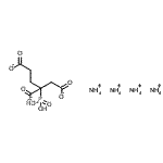 CAS#: 93803-05-5, 2-phosphono-1,2,4-Butanetricarboxylate ammonium salt (1:4)