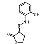 CAS 登录号：93803-50-0， 3-[(2-羟基苯基)亚肼基]二氢-2(3H)-呋喃酮
