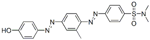CAS#: 93805-41-5, 4-[[4-[(4-Hydroxyphenyl)Azo]-o-Tolyl]Azo]-N,N-Dimethylbenzenesulphonamide