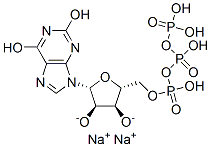 CAS 登录号：93805-65-3， 黄苷 5'-(四氢三磷酸酯)二钠盐
